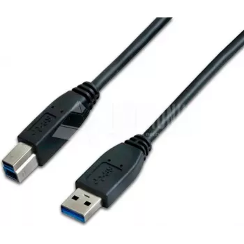 Wirewin USB 3.0 A-B kabelis 0,5 m juodas USB 3.0 A-B MM 0,5 SW