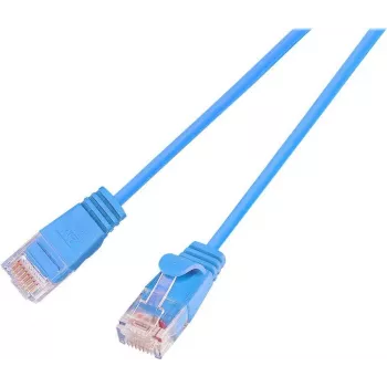 Wirewin Cat.6 Slim-Light tinklo kabelis U/UTP 0,5m mėlynas PKW-LIGHT-K6 0.5 BL