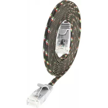 Wirewin Cat.6 SLIM-Tough U/UTP tinklo kabelis, 0,25 m, pilkas (PKW-TOUGH-K6 0.25)