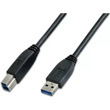 Wirewin USB 3.0 A-B kabelis, 5 m, juodas USB 3.0 A-B MM 5.0 SW