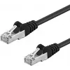 Wirewin PKW-OUT-K5E 10.0 Cat5e U/FTP tinklo kabelis, RJ45, juodas, 10 m