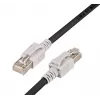 Wirewin PKW-OUT-K5E 10.0 Cat5e U/FTP tinklo kabelis, RJ45, juodas, 10 m