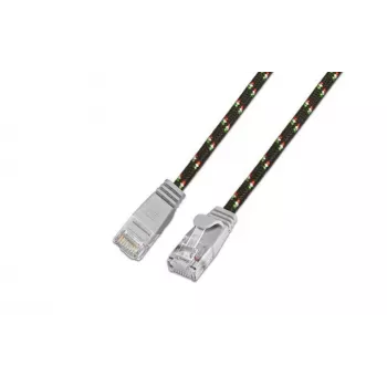 Wirewin SLIM UT6 10 GR – Cat.6 plonas tvirtas tinklo kabelis, U/UTP, 10 m, pilkas (PKW-TOUGH-K6 10.0)