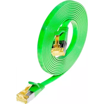 Wirewin SLIM Cat6a U/FTP tinklo kabelis, RJ45, 2m, žalias PKW-STP-SLIM-K6A 2.0 GN