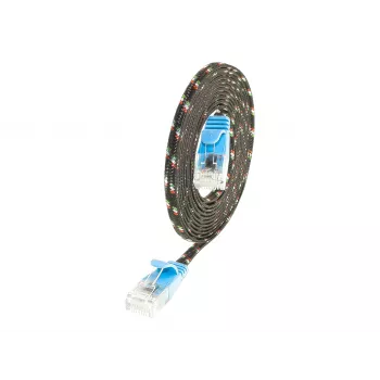Wirewin SLIM UT6 3 BL - Cat.6 Slim-Tough tinklo kabelis, U/UTP, 3,0 m, mėlynas PKW-TOUGH-K6 3.0 BL