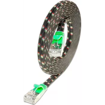 Wirewin Cat.6 SLIM-Tough tinklo kabelis F/FTP 0,25m žalias PKW-TOUGH-STP-K6 0.25 GN