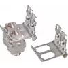 Wirewin DIN rail laikiklis 2 Keystone lizdams, metalinis Keystone sistemos (WKS DIN RAIL HOLDER 2)