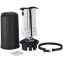 Optotec IP68 lauko kupolinė optinė mova FOCUS-ODC2-AB, 432 skaidulų, 1 ovali + 6 apvalios FTTx prievadų, 525mm aukščio