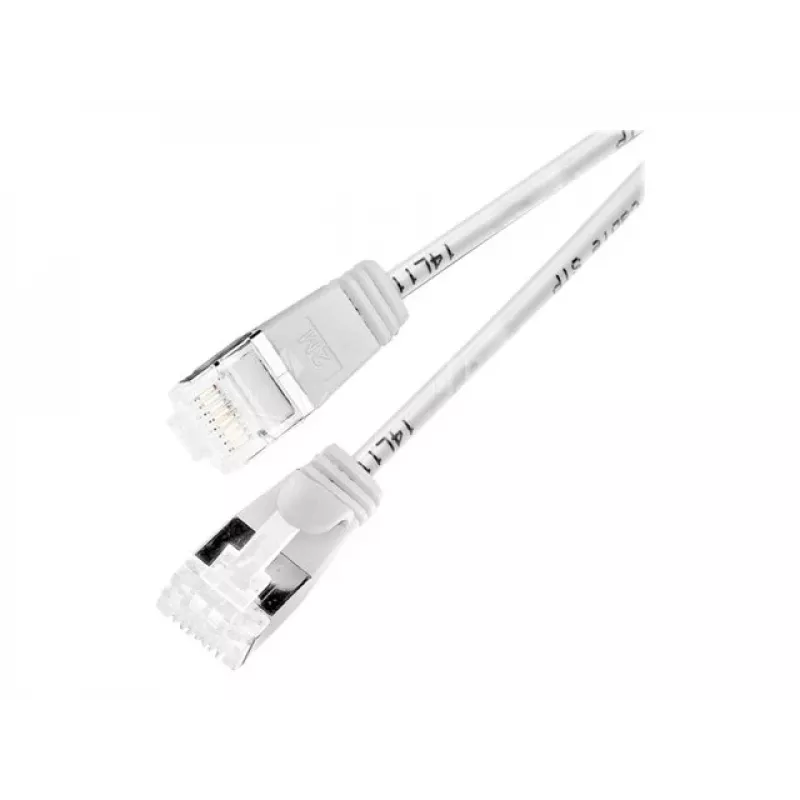 Wirewin Cat6a U/FTP plonas Ethernet tinklo kabelis, 3m, baltas PKW-LIGHT-STP-K6A 3.0 WS