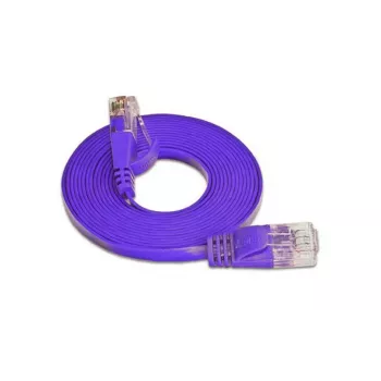 Wirewin SLIM Cat6 U/UTP tinklo kabelis, violetinės spalvos, 15 m PKW-SLIM-KAT6 15.0 VT