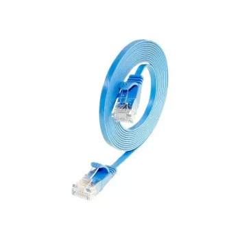 Wirewin SLIM U6 25 BL – Cat.6 plonas tinklo kabelis, U/UTP, 25 m, mėlynas (PKW-SLIM-KAT6 25.0 BL)