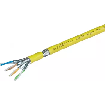 Wirewin WirewinCat.7 montavimo kabelis S/FTP 1200MHz LSOH3 Duplex PoE optimizuotas 500m VKW SFTP K7A L3 500DXQ