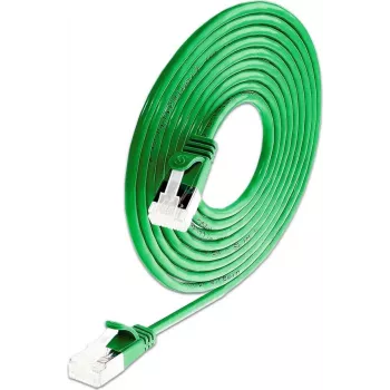 Wirewin Cat6a U/FTP plonas Ethernet tinklo kabelis, 10 Gbps, žalias, 0,15 m PKW-LIGHT-STP-K6A 0.15 GN