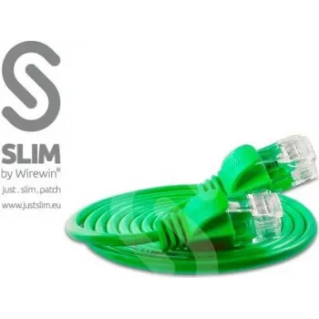 Wirewin Triotronik U/UTP Cat6 tinklo kabelis 3m žalias PKW-LIGHT-K6 3.0 GN