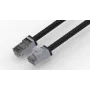 Wirewin Outdoor Patch Cable Cat.6A S/FTP PUR Anti-UV juodas 0,25 m PKW-OUT-SF-K6A-PUR 0.25