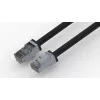 Wirewin Outdoor CAT6A S/FTP tinklo kabelis, 5m, juodas, PUR apvalkalas, atsparus UV PKW-OUT-SF-K6A-PUR 5.0