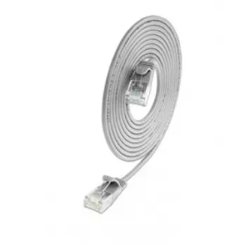 Wirewin SLIM KAT6A 10 Gigabit šviesus prailginimo kabelis apvalus, U/UTP, Ø 3.6 mm, pilkas (SLIM-L-UU-K6A 1.5)