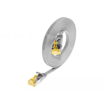 Wirewin Cat6a U/FTP plonas Ethernet tinklo kabelis, RJ-45, pilkas, 3 m PKW-STP-SLIM-K6A 3.0