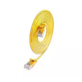 Wirewin SLIM KAT6A 10 Gigabit tinklo kabelis, apvalus, U/UTP, Ø 3,6 mm, geltonas (SLIM-L-UU-K6A 1.5 YE)