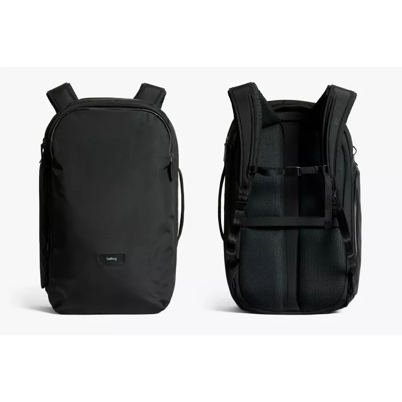 Bellroy Transit Travel Pack Pro 38L nešiojama kuprinė juoda