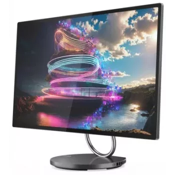 Lenovo Yoga AIO Ultra 5 125H 27 colių QHD All-in-One kompiuteris, Intel Arc Graphics, 16GB RAM, 1TB SSD, Windows 11 Home, Luna Grey