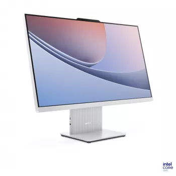 Lenovo IdeaCentre AIO 27 su Intel Core Ultra 7 155H – 27 colių FHD jutiklinis ekranas, 16GB, 1TB SSD, Windows 11 Home, Cloud Grey