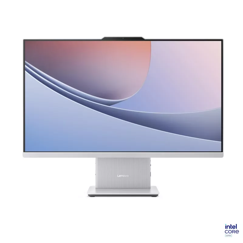 Lenovo IdeaCentre AIO 27 "viskas viename" kompiuteris, 27" FHD jutiklinis ekranas, Intel Core Ultra 7 256V, 16 GB, 1 TB SSD, Windows 11, Cloud Grey F0JW001TPB
