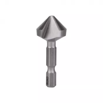 RUKO KES-Bit-HSS-90°-Ø20.5mm-L nusklembimo grąžtas, 20,5 mm pjovimo skersmuo, 90° kampas, HSS-XE, DIN 335 C, 10 mm kotas, 63 mm ilgis