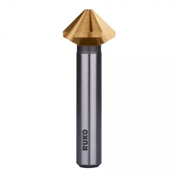 RUKO KES-DIN335-HSS-TiN-90°-Ø28.0mm nusklembimo grąžtas