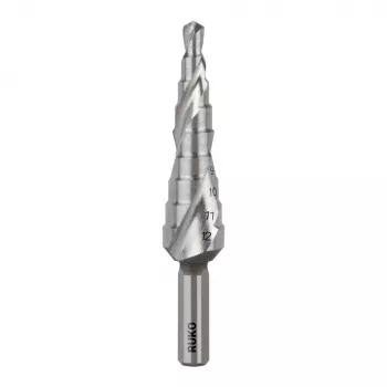 RUKO STB-HSSCo-4,0-12,0mm laiptinis grąžtas HSS-Co 4-12 mm