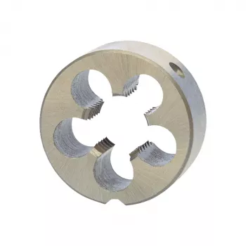 RUKO SCE-DIN223-M24x3.0mm apvalioji sriegimo plokštelė, metrinis stambus sriegis, HSS, 65 mm išorinis skersmuo