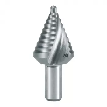 RUKO HSS laiptinis grąžtas 8-22 mm, 15 pakopų, 10 mm kotas, DIN 1412 C