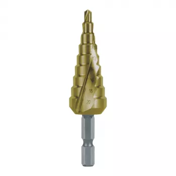 RUKO STB-Bit-HSS-TiN 4,0-20,0 mm laiptinis grąžtas