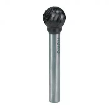 RUKO FRS-DIN8033-HM-TiAlN-Ø12.0mm kietlydinio galinis frezas, 4 griovelių, TiAlN danga, DIN 8033, 12mm frezavimo skersmuo, 75mm ilgis