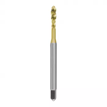 RUKO MGB-DIN371-HSS-TiN-60°-M2.5x0.45mm mašininis srieginis