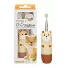 InnoGIO GIOdog 2+ GIO-452BROWN soninis dantų šepetėlis, rudos spalvos