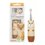 InnoGIO GIOdog 2+ GIO-452BROWN soninis dantų šepetėlis, rudos spalvos