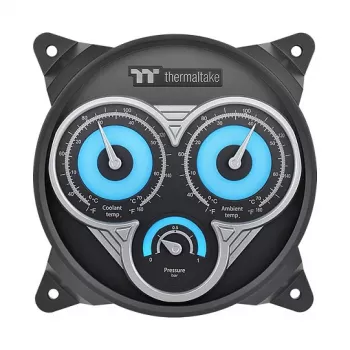 Thermaltake Pacific TF3 skysčio aušinimo sistemos dashboard juodas