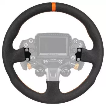 Simagic ZS-330RR Alcantara vairo ratlankis, 330mm, be stebulės