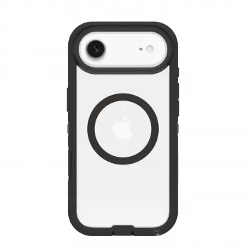 OtterBox Defender Series Pro XT galinis dangtelis, skirtas Apple iPhone 15 Pro Max - Dark Side (permatomas/juodas)
