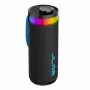 JLab Go Party nešiojamas Bluetooth garsiakalbis su 20W galia, IPX6 atsparumas vandeniui, 15 val. baterija, įmontuotas mikrofonas, apšvietimo režimai, juodas