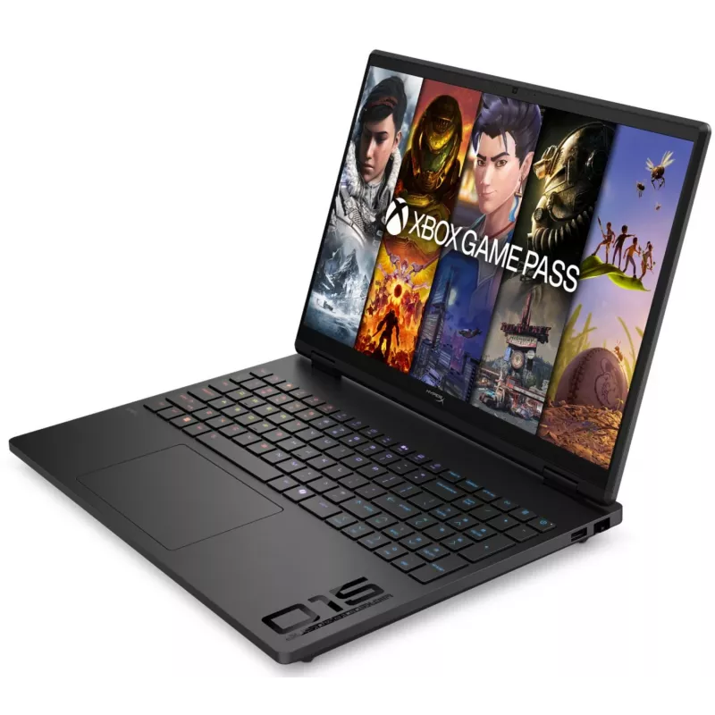HyperX Omen 15 - i7-14650HX | 15,3 colio 180Hz QHD | 24GB | 2TB | RTX 5060 | Windows 11 Home | juodas