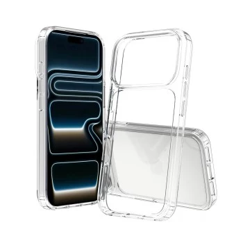 SCREENOR Bumper Case, skirta iPhone 18 Pro / 17 Pro - permatomas