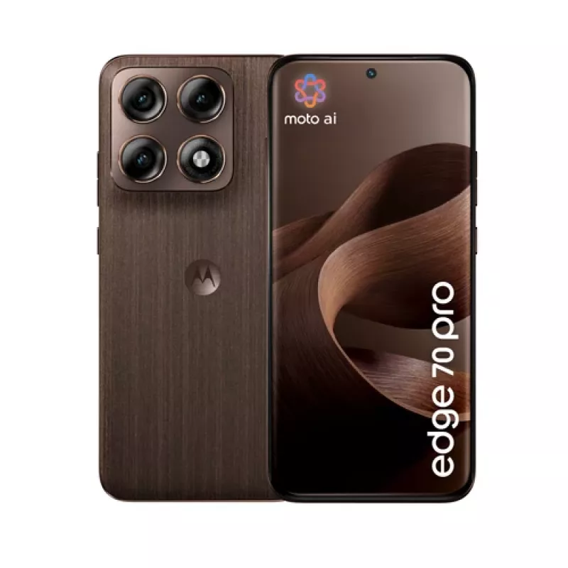 Motorola Moto Edge 70 Pro 8/256GB Pantone Chicory Coffee (medžio tekstūra)