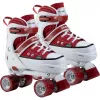 HUDORA riedučiai Gr. 28-31, raudoni/balti, Sneaker-Look
