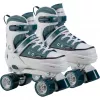 HUDORA riedučiai 28-31 dydis, 2-in-1 Inline & Quad, mėlyni/balti Sneaker-Look