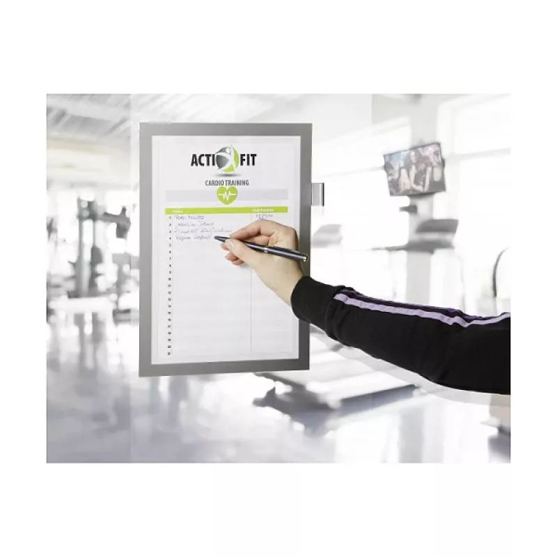 DURABLE DURAFRAME NOTE A4 lipni informacinė lenta, juoda 499323