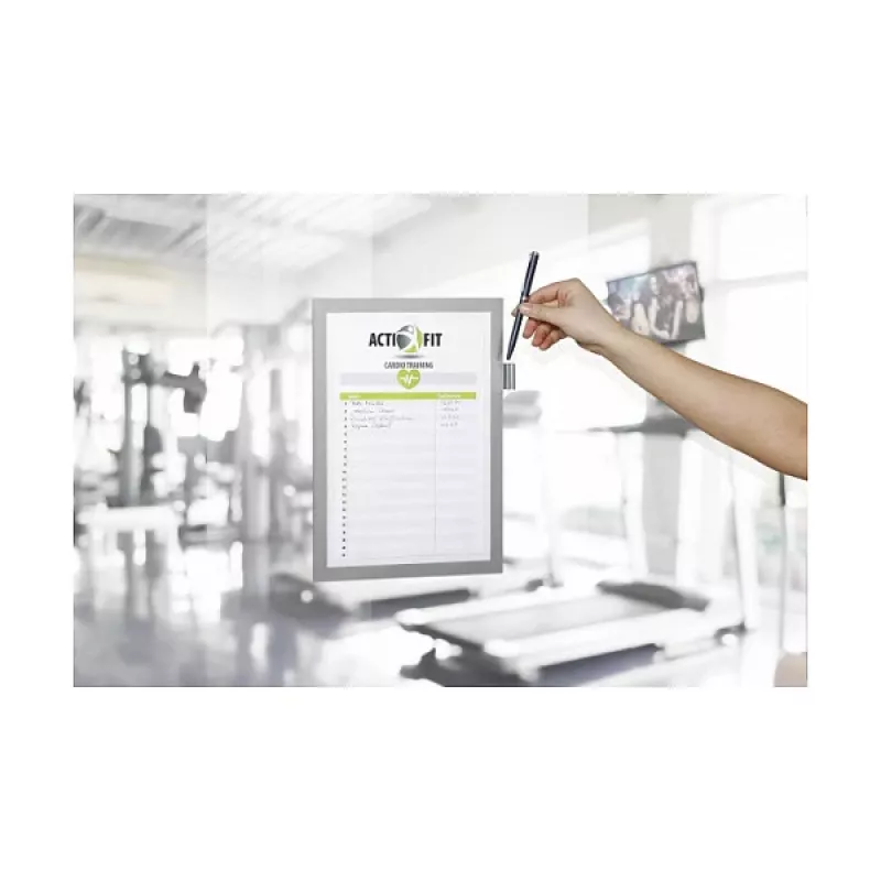 DURABLE DURAFRAME NOTE A4 lipni informacinė lenta, juoda 499323