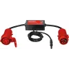 BENNING 044140 3 fazių aktyvusis matavimo adapteris CEE 16A 5 kontaktų lizdams, 400V