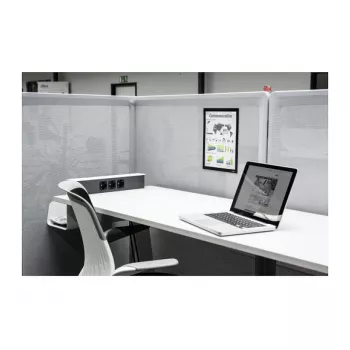 DURABLE DURAFRAME GRIP A4 informacinis rėmelis, savaiminio klijavimo, juodas 496801